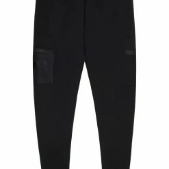 MENS PANTS Track Sets HIGA GRAPHIC TRACKPANT-BLACK