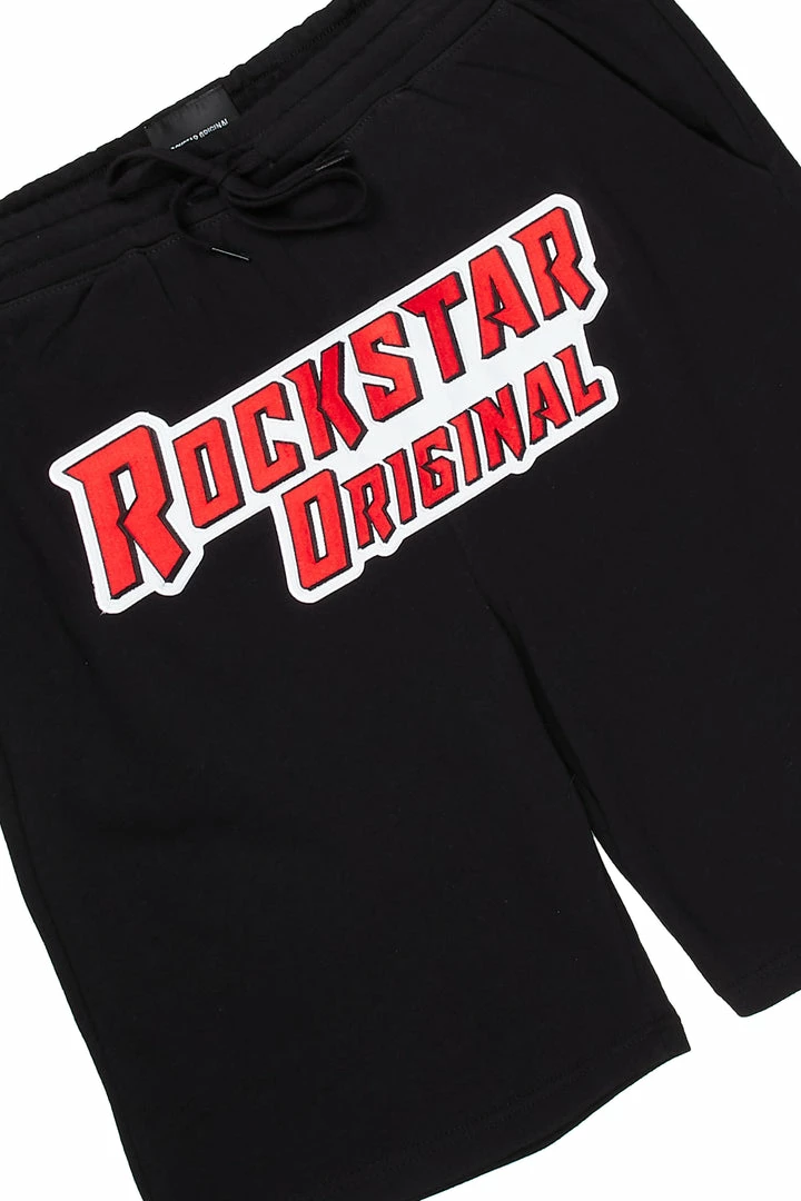 Best Sale 😀 MENS SHORT SETS Track Sets HYLAND SHORT SET-BLACK 🛒 4 MENS SHORT SETS Track Sets HYLAND SHORT SET-BLACK