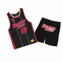 MENS SHORT SETS Track Sets HYLAND SHORT SET-BLACK