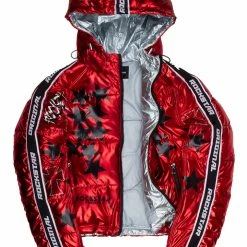Outlet โค๏ธ WOMENS OUTERWEAR STELLA PUFFER JACKET-METALLIC RED ๐ฅ 15 WOMENS OUTERWEAR STELLA PUFFER JACKET-METALLIC RED