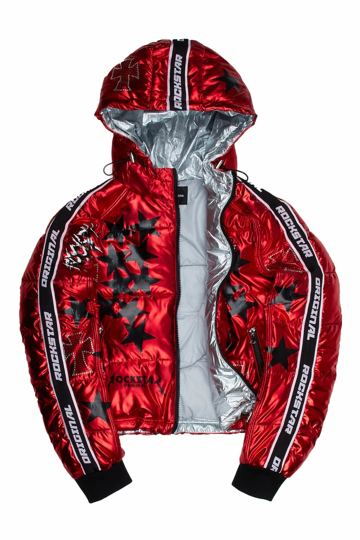 Outlet โค๏ธ WOMENS OUTERWEAR STELLA PUFFER JACKET-METALLIC RED ๐ฅ 7 WOMENS OUTERWEAR STELLA PUFFER JACKET-METALLIC RED