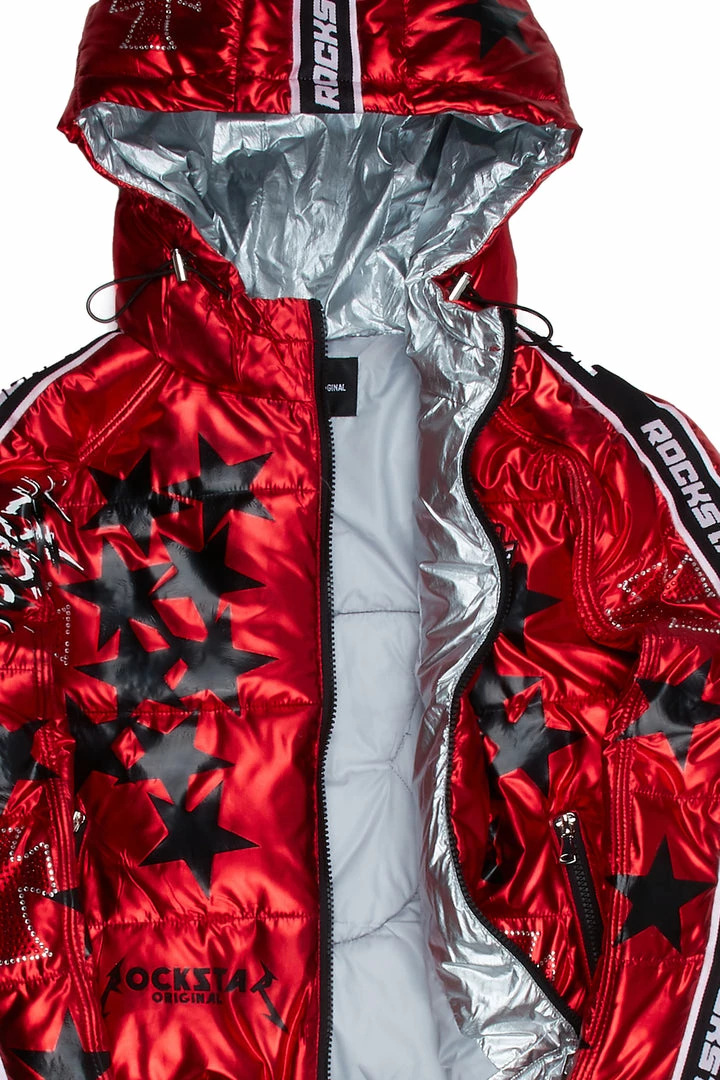 Outlet โค๏ธ WOMENS OUTERWEAR STELLA PUFFER JACKET-METALLIC RED ๐ฅ 8 WOMENS OUTERWEAR STELLA PUFFER JACKET-METALLIC RED
