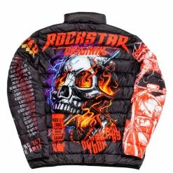 MENS OUTERWEAR IZZY PUFFER JACKET- BLACK