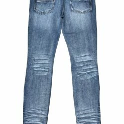 MENS JEANS JAYMES STACKED FLARE JEAN-BLUE