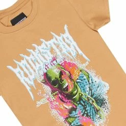 BOYS DENIM SETS New Arrivals BOYS ODDVAR T-SHIRT/JEAN SET-BEIGE