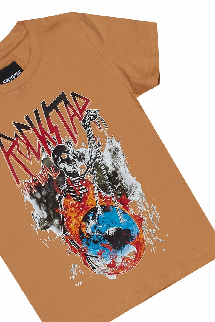 Brand new ๐คฉ BOYS DENIM SETS BOYS RAMONE T-SHIRT/JEAN SET-BEIGE New Arrivals ๐ 3 BOYS DENIM SETS BOYS RAMONE T-SHIRT/JEAN SET-BEIGE New Arrivals