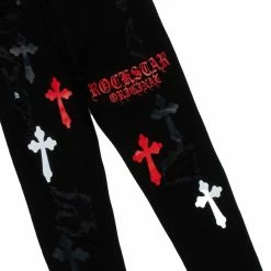 BOYS DENIM SETS New Arrivals BOYS STARK T-SHIRT/JEAN SET-BLACK