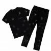 BOYS DENIM SETS New Arrivals BOYS DOMINIC T-SHIRT/JEAN SET-BLACK