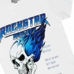 BOYS DENIM SETS New Arrivals BOYS KENNEDY T-SHIRT/JEAN SET-WHITE