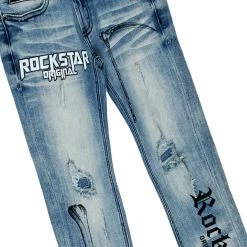 BOYS DENIM SETS BOYS NELIS T-SHIRT/JEAN SET-WHITE New Arrivals