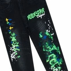 BOYS DENIM SETS BOYS ZAYDEN HOODIE/JEAN SET-GREY