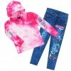 BOYS DENIM SETS BOYS ZAYDEN HOODIE/JEAN SET-PINK