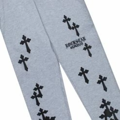 MENS TRACK SETS JERRY GRAPHIC T-SHIRT TRACKSET-WHITE/GREY