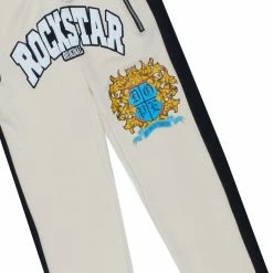 MENS TRACK SETS AUDACIO T-SHIRT/JOGGER SET-BLACK