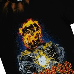 MENS TRACK SETS FREDDI T-SHIRT/JOGGER SET-BLACK