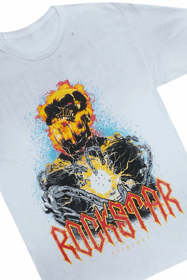 Cheap ⌛ MENS TRACK SETS FREDDI T-SHIRT/JOGGER SET-WHITE 😍 3 MENS TRACK SETS FREDDI T-SHIRT/JOGGER SET-WHITE