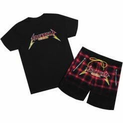 MENS SHORT SETS JAKOBE SHORT SET-BLACK Track Sets