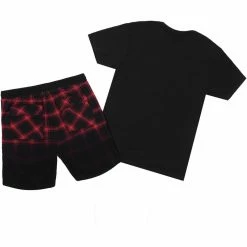 MENS SHORT SETS JAZTYN SHORT SET-BLACK