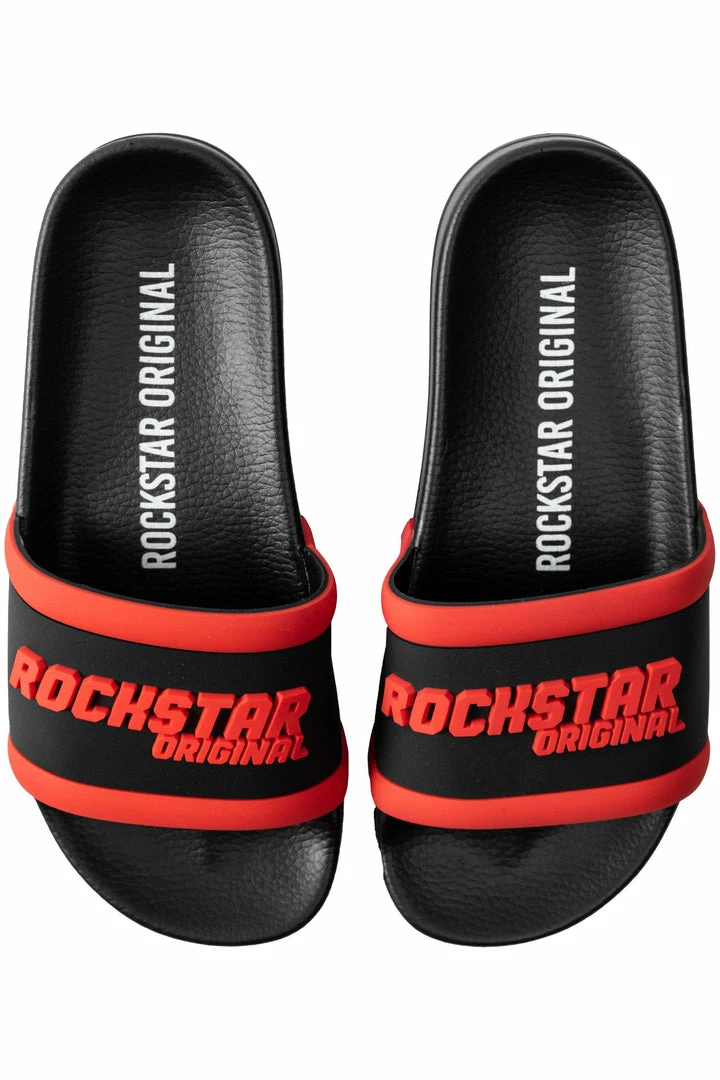 Promo ✨ BOYS ACCESSORIES New Arrivals KIDS JEFF SLIDES-BLK 🥰 1 BOYS ACCESSORIES New Arrivals KIDS JEFF SLIDES-BLK