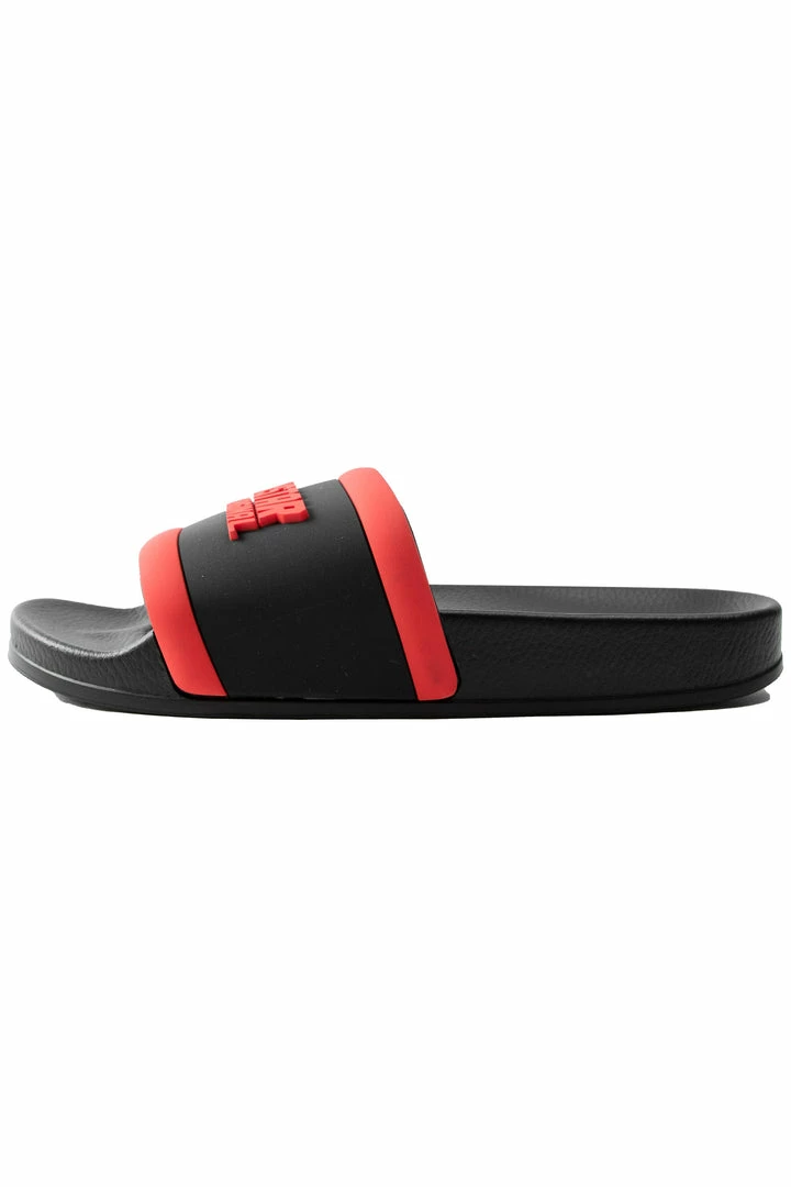Promo ✨ BOYS ACCESSORIES New Arrivals KIDS JEFF SLIDES-BLK 🥰 3 BOYS ACCESSORIES New Arrivals KIDS JEFF SLIDES-BLK