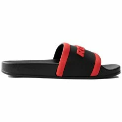 Promo ✨ BOYS ACCESSORIES New Arrivals KIDS JEFF SLIDES-BLK 🥰 8 BOYS ACCESSORIES New Arrivals KIDS JEFF SLIDES-BLK
