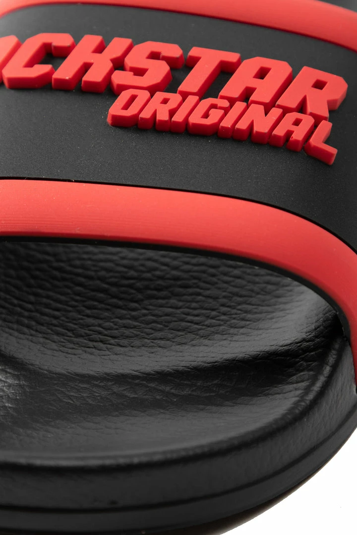 Promo ✨ BOYS ACCESSORIES New Arrivals KIDS JEFF SLIDES-BLK 🥰 2 BOYS ACCESSORIES New Arrivals KIDS JEFF SLIDES-BLK