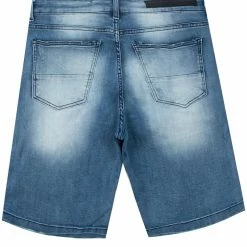 MENS SHORTS JERRY PATCH SHORT-BLUE