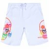 MENS SHORTS JETT PRNTED SHORT-WHITE