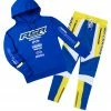 MENS TRACK SETS KALEP HOODIE TRACK SET-ROYAL BLUE