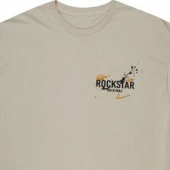 MENS TEES KANI GRAPHIC T-SHIRT-BEIGE Tops