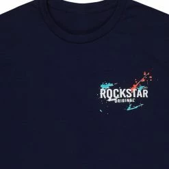 MENS TEES Tops KANI GRAPHIC T-SHIRT-NAVY