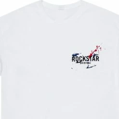 MENS TEES KANI GRAPHIC T-SHIRT-WHITE