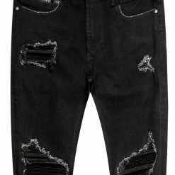 MENS JEANS KAVIN DENIM JEAN-BLACK