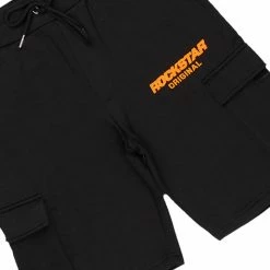 MENS SHORT SETS Track Sets KEEL SHORT SET- BLACK/ORANGE