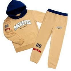 BOYS TRACK SETS KIDS DEVIN TRACK SET- BEIGE