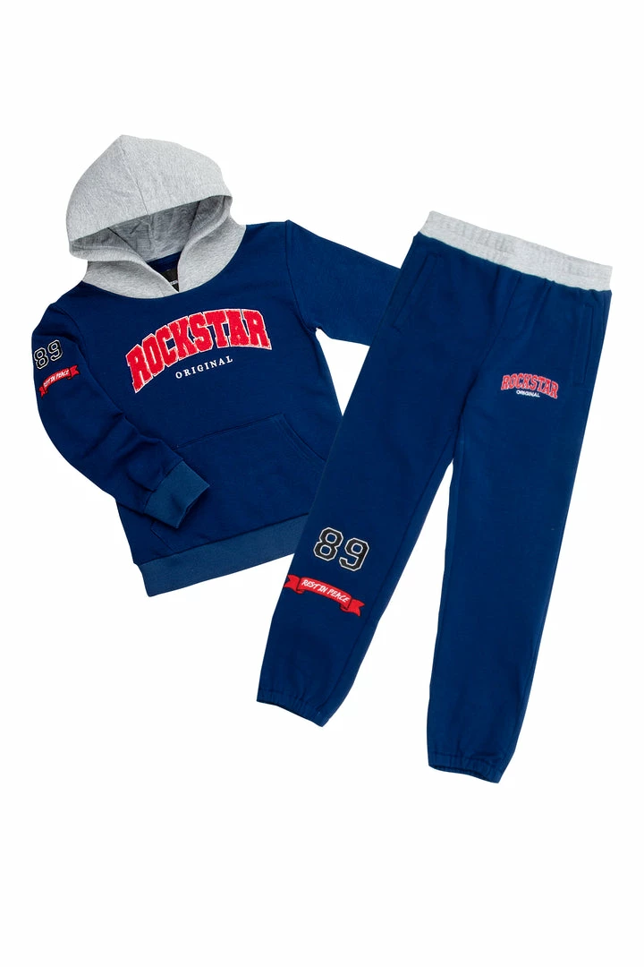 Wholesale 🌟 BOYS TRACK SETS KIDS DEVIN TRACK SET- NAVY 🥰 1 BOYS TRACK SETS KIDS DEVIN TRACK SET- NAVY