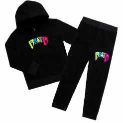 BOYS TRACK SETS New Arrivals KIDS JACOB TRACK SET-BLACK