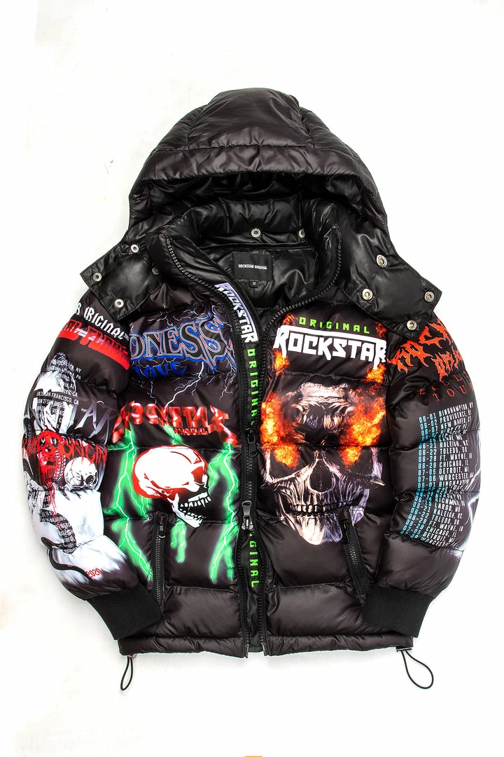 Outlet 👏 BOYS OUTERWEAR KIDS NASH PUFFER JACKET- BLACK New Arrivals 🔥 3 BOYS OUTERWEAR KIDS NASH PUFFER JACKET- BLACK New Arrivals