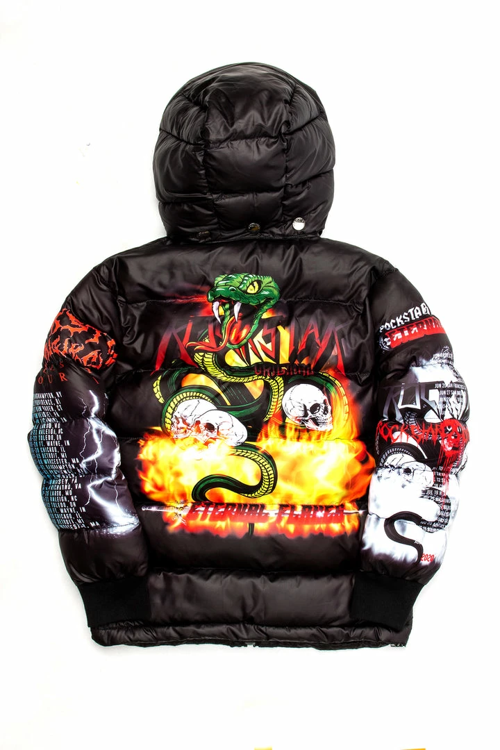 Outlet 👏 BOYS OUTERWEAR KIDS NASH PUFFER JACKET- BLACK New Arrivals 🔥 6 BOYS OUTERWEAR KIDS NASH PUFFER JACKET- BLACK New Arrivals