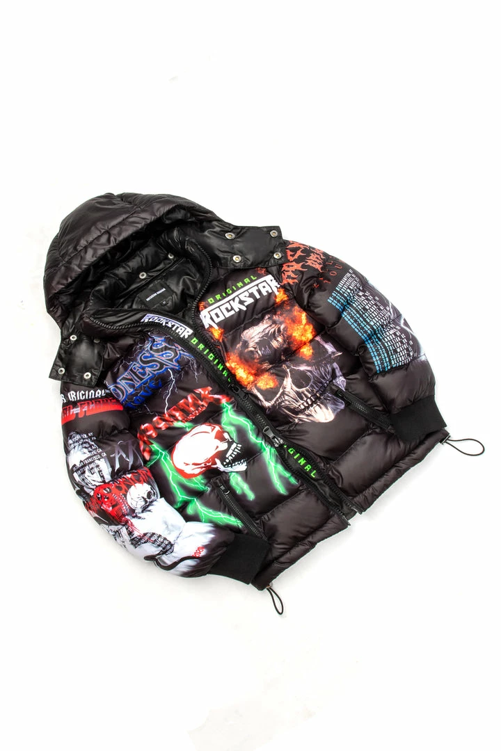 Outlet 👏 BOYS OUTERWEAR KIDS NASH PUFFER JACKET- BLACK New Arrivals 🔥 2 BOYS OUTERWEAR KIDS NASH PUFFER JACKET- BLACK New Arrivals