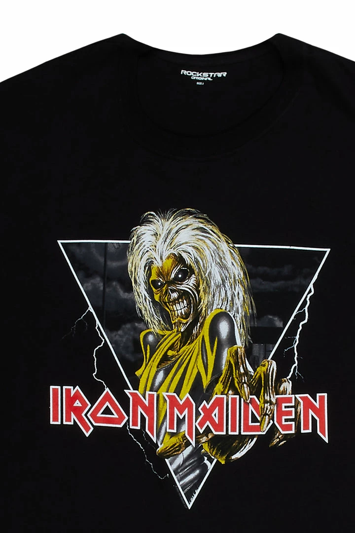 New ⭐ MENS TEES KILLERS TRIANGLE OVER SIZED T-SHIRT-BLACK Tops ⭐ 2 MENS TEES KILLERS TRIANGLE OVER SIZED T-SHIRT-BLACK Tops