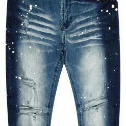 MENS JEANS KINO PAINTER JEAN-NAVY Denim