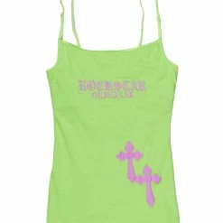 WOMENS TOPS KINSEY TANK TOP-NEON GREEN Best Seller