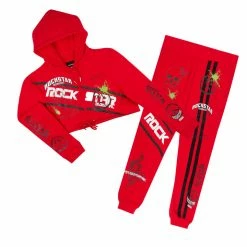 WOMENS TRACK SETS KIRA TRACKSET-RED