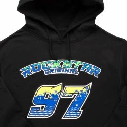 MENS HOODIES & SWEATSHIRTS KODY GRAPHIC HOODIE-BLACK Tops