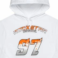 MENS HOODIES & SWEATSHIRTS Tops KODY GRAPHIC HOODIE-WHITE