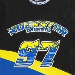 MENS TEES KODY GRAPHIC T-SHIRT-BLUE Tops