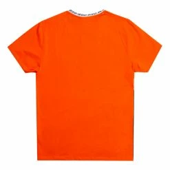 MENS TEES Tops KODY GRAPHIC T-SHIRT-ORANGE