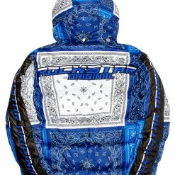 MENS OUTERWEAR KYRO PUFFER JACKET- BLUE