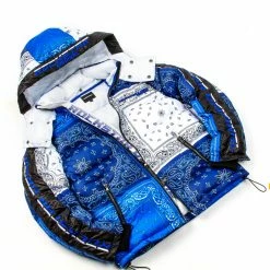 MENS OUTERWEAR KYRO PUFFER JACKET- BLUE